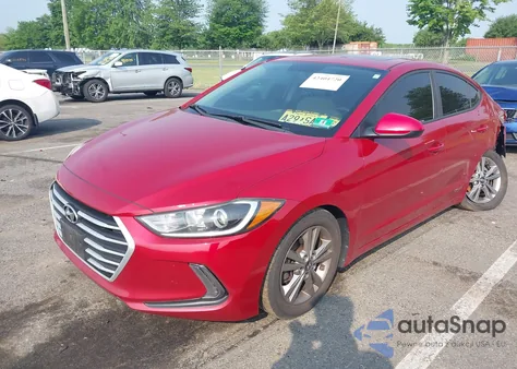 2018 Hyundai Elantra Value Edition from USA, damaged, VIN KMHD84LF2JU466391
